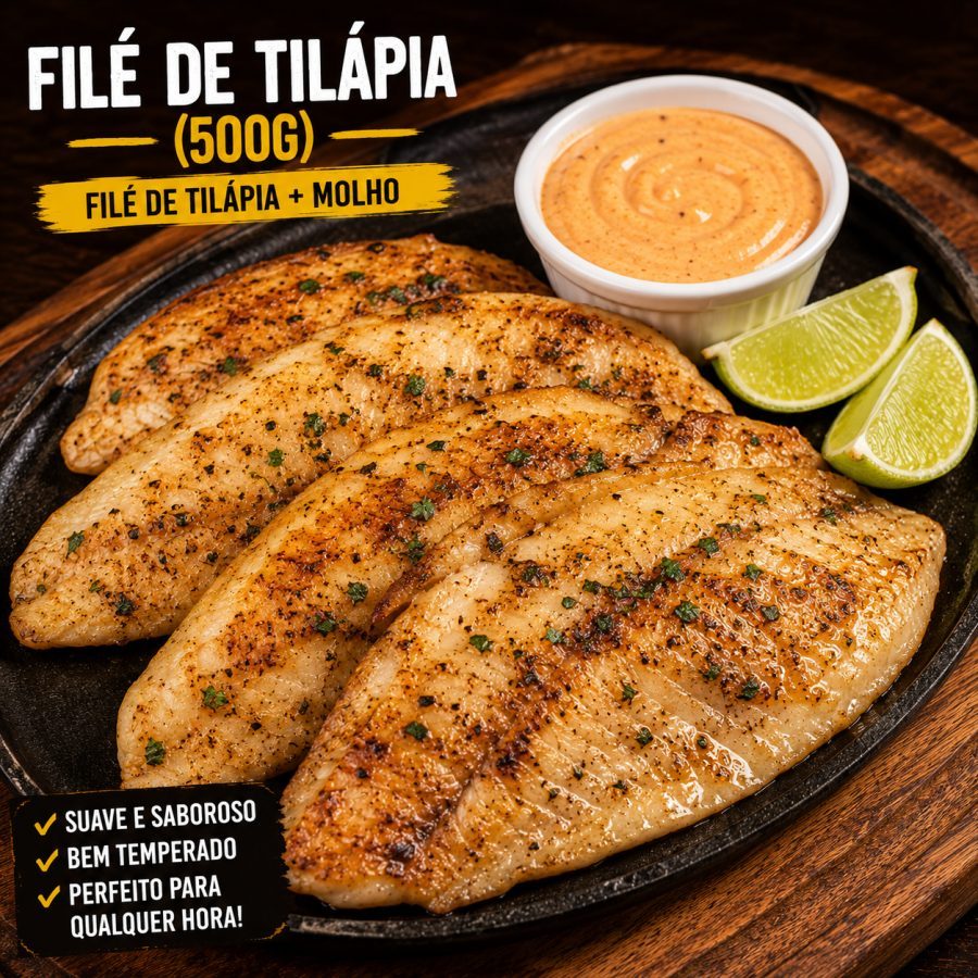 Filé de Tilápia (500g)